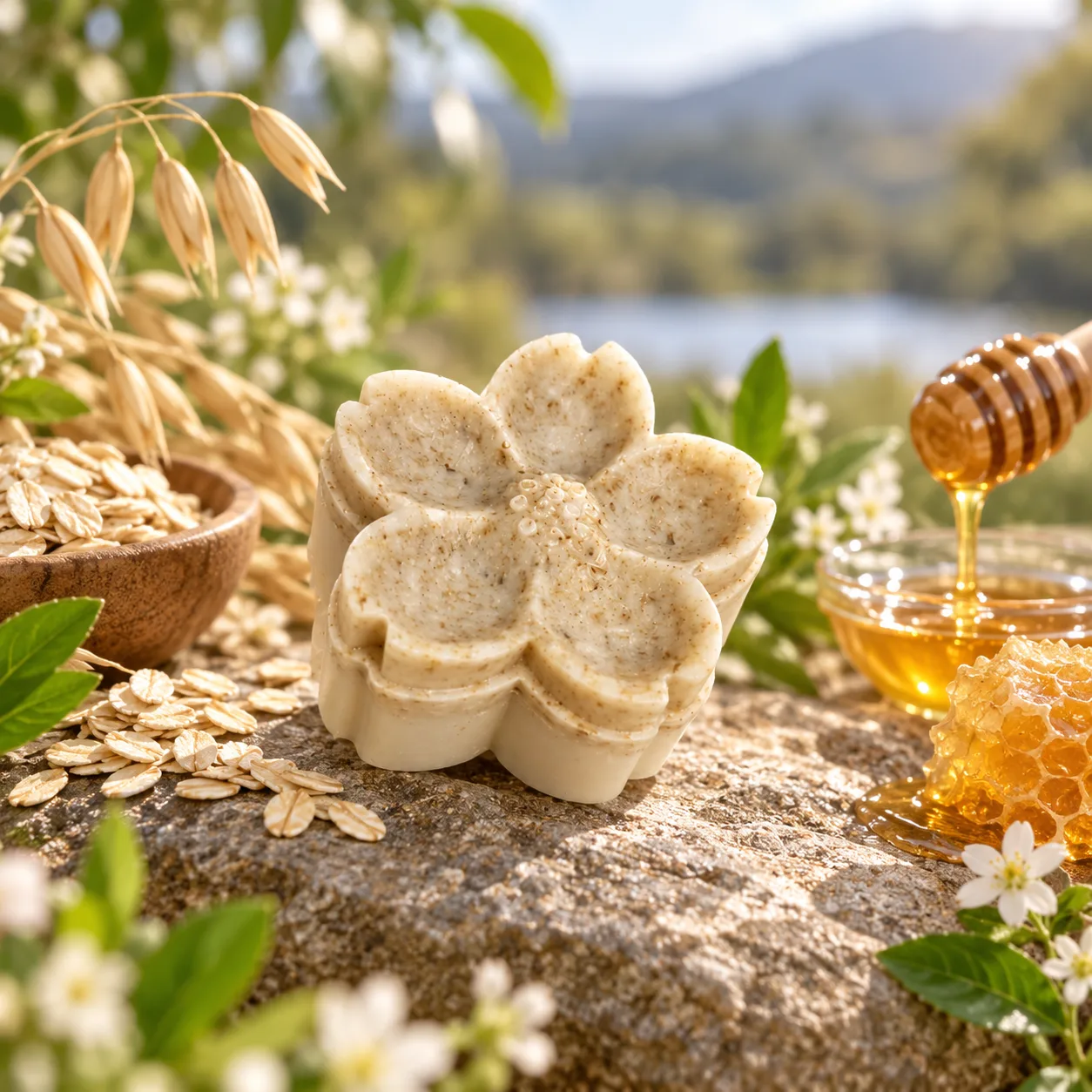 Jabón Flor de Avena y Miel